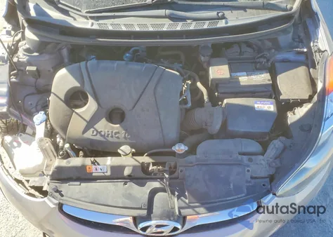 2013 Hyundai Elantra Gls from USA, damaged, VIN KMHDH4AEXDU777632